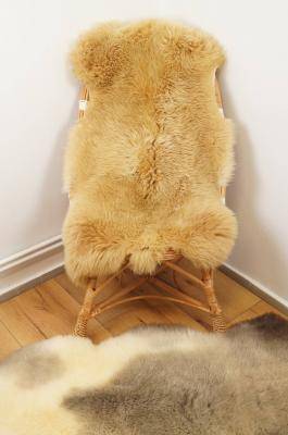 Sheepskins - Meliert  Toffee - Coburg Fox Sheep - decorative-meliert-toffee-sheepskin