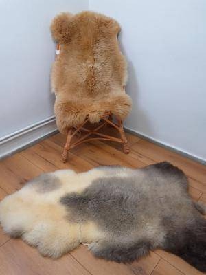 Sheepskins - Meliert - Melange - decorative-sheepskin-meliert-melange