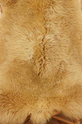 Sheepskins - Meliert  Toffee - Coburg Fox Sheep - fluffy-meliert-toffee-sheepskin