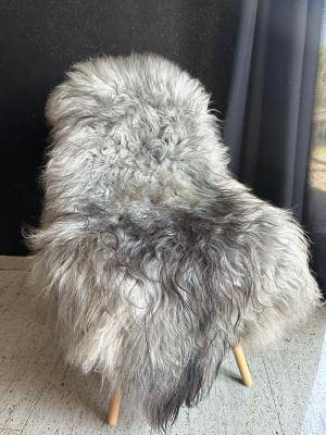 Sheepskins - Melerade - grey-melerade-adam-leather