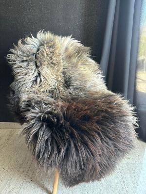 Sheepskins - Melerade - grey-silver-melerade-adam-leather
