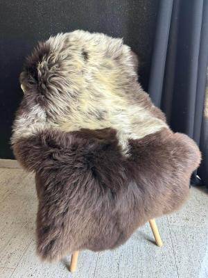 Sheepskins - Melerade - mokka-melerade-sheepskin-adam-leather