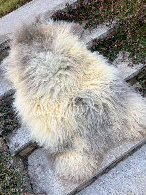 Sheepskins - Melerade - skora-owcza-melerade-dekoracyjna