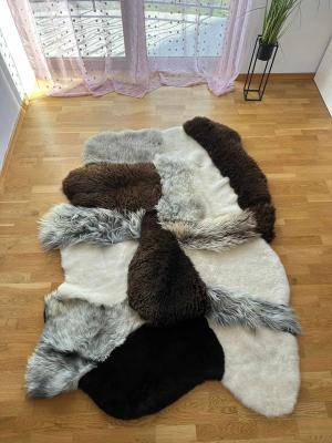 Sheepskins - Patchwork sheepskin rug - 4497108031181148973084884304875272731621800n