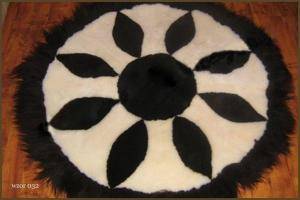 Sheepskins - Round carpets - amazing-round-carpets-sheepskin-adam-leather
