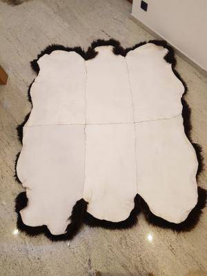 Sheepskins - Patchwork sheepskin rug - beddable-rectangular-carpets-sheepskin