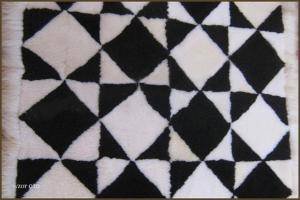 Sheepskins - Patchwork sheepskin rug - decorative-rectangular-carpets-sheepskin