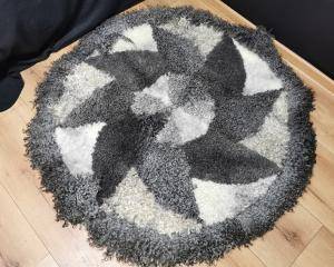 Sheepskins - Round carpets - eco-carpets-sheepskin-adam-leather