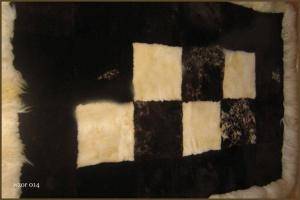 Sheepskins - Patchwork sheepskin rug - good-rectangular-carpets-sheepskin