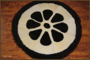 Sheepskins - Round carpets - groovy-round-carpets-sheepskin-adam-leather