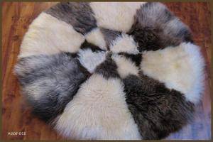Sheepskins - Round carpets - heavenly-round-carpets-sheepskin-adam-leather