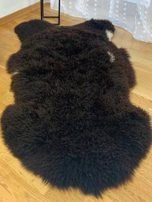 Sheepskins - Sheepskin - melerade-black-sheepskin-adam-leather