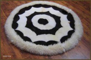 Sheepskins - Round carpets - neat-round-carpets-sheepskin-adam-leather