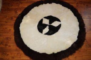 Sheepskins - Round carpets - original-round-carpets-sheepskin-adam-leather