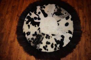 Sheepskins - Round carpets - round-carpets-sheepskin-adam-leather