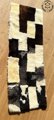 Sheepskins - Patchwork sheepskin rug - sheepskinpatchworkrug1