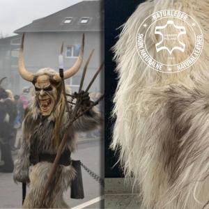Sheepskins - Long haired sheepskin for Krampus costume - nowyprojekt601