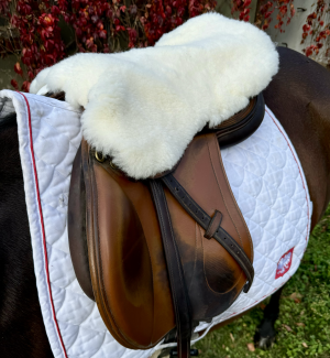 Sheepskins - Saddle Covers for Equestrian  - tempimagejcx3gg
