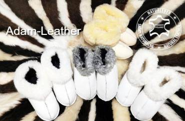 Sheepskins - Slippers made of ecological sheepskin from Adam Leather