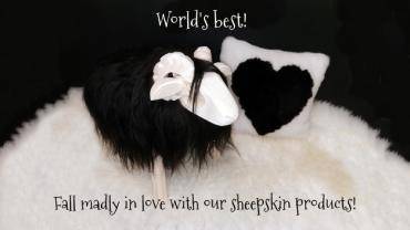 Sheepskins - World's best! Fall madly in love with our sheepskin products!