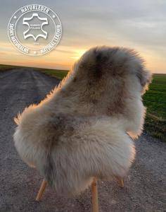 Sheepskins - The effects of our session plus New wool for woolen socks