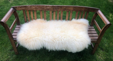 Sheepskins - Gotland Sheepskin- white, long hair!