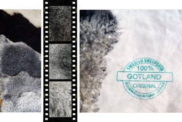 Sheepskins - Gotland Silvergrey Sheepskins