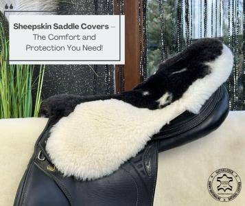 Sheepskins - Sheepskin Saddle Covers – The Comfort and Protection You Need!
