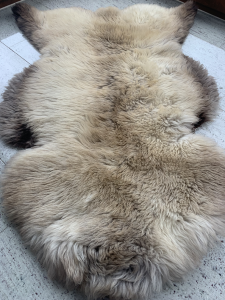 Sheepskins - Meliert-Cognac sheepskins