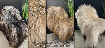 Sheepskins - A wide range of sheepskins with long hair – only at Adam Leather