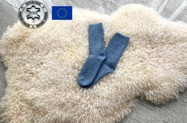 Sheepskins - Woolen socks 100% wool from Adam-Leather! Perfect for autumn evenings