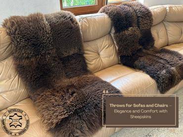 Sheepskins - Throws for Sofas and Chairs – Elegance and Comfort with Sheepskins