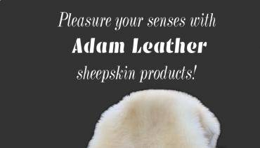 Sheepskins - Pleasure your senses with Adam Leather sheepskin products