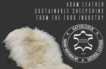 Sheepskins - Adam Leather: Sustainable sheepskins from the food industry