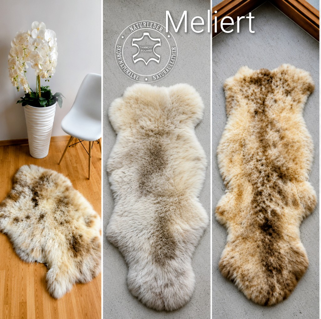 Sheepskins - Meliert – natural beauty in a unique edition!