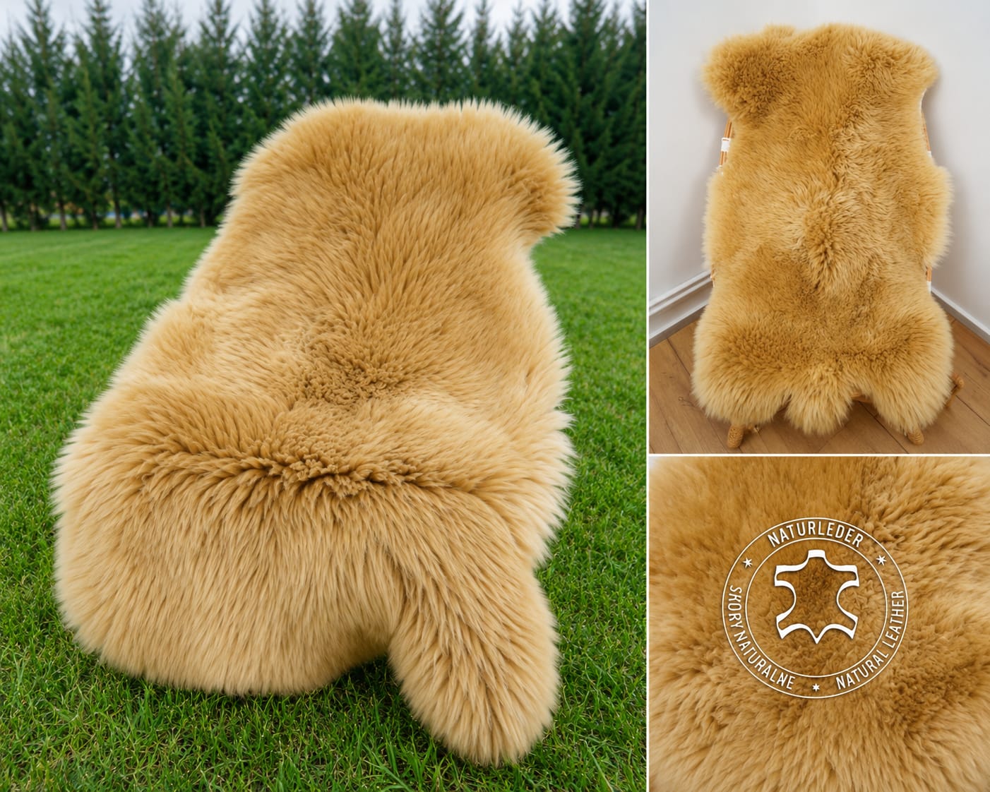 Sheepskins - A premium accent for your home. Meliert Toffee - Coburg Fox