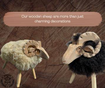 Sheepskins - Natural Beauty in Your Home: How Wooden Sheep with Sheepskin Can Transform Your Interior