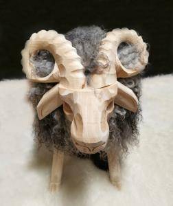 Wooden ram 