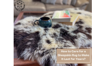 How to Care for a Sheepskin Rug to Make It Last for Years?